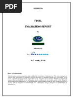 Final Report SAMPLE