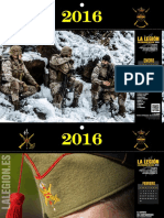 Calendario La Legión 2016