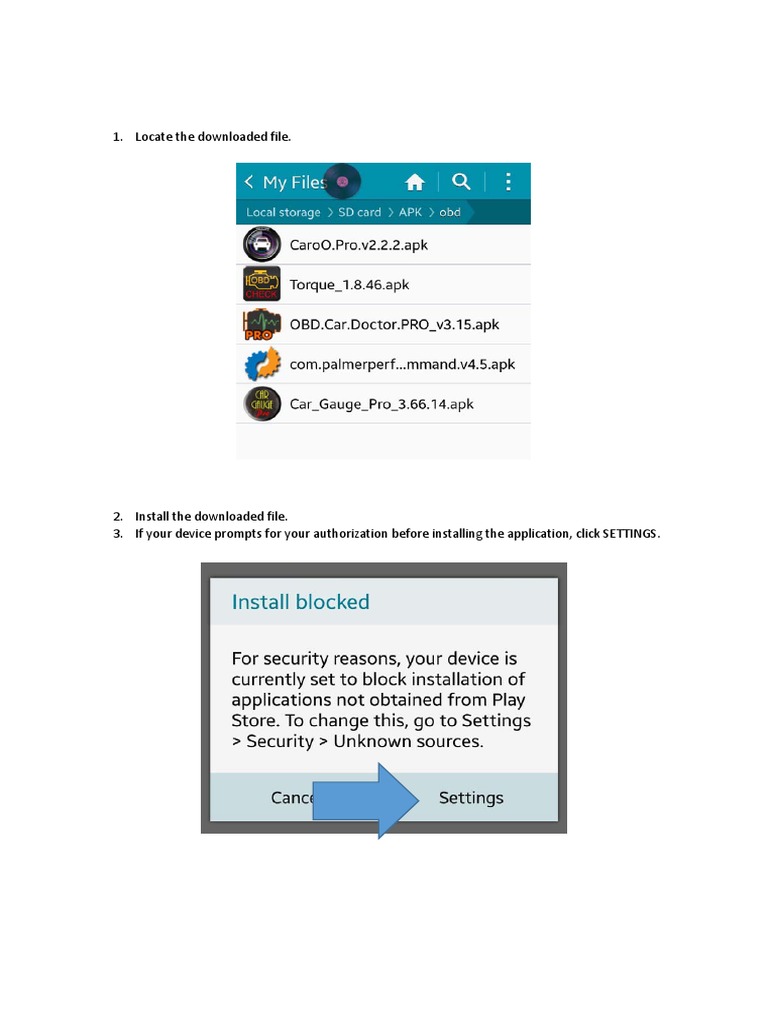 Android Installation Guide | PDF