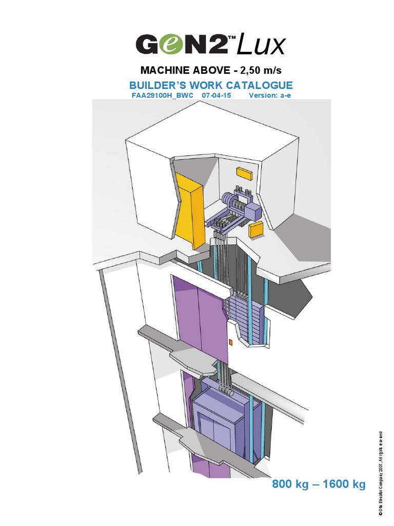 OTIS.pdf | Elevator | Electrical Wiring