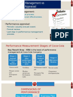 Performance Management:: Dynamic, Continuous Process. Improves Organizational Effectiveness. Strategic Goals