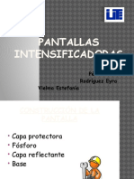 Pantallas Intensificadoras