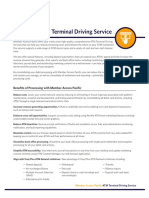 ATM Terminal Driving Service