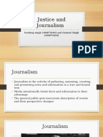 Justice and Journalism Presentation