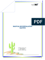 Manual Instalación Kactus