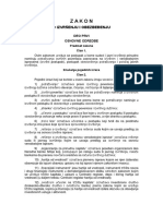 Zakon o Izvrsenju I Obezbedjenju Od 1 Jula 2016 PDF