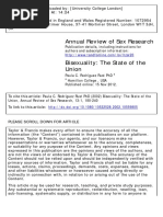 Bisexuality. The State of The Union (Paula C. Rodríguez Rust, 2002)