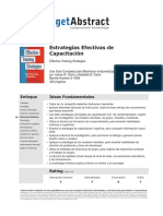 [PD] Documentos - Estrategias Efectivas de Capacitacion (1)