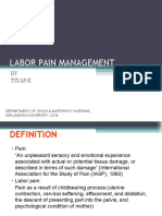 Labor Pain Management
