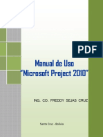 Manual de uso de Project 2010