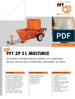 PFT ZP 3 L Multimix - Es