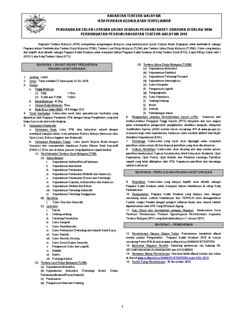 Iklan Graduan 2016 Pemilihan Khas  PDF