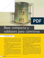 Base y Subbase Para Carreteras