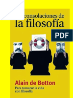 Alain de Botton - Las Consolaciones de La Filosofía PDF