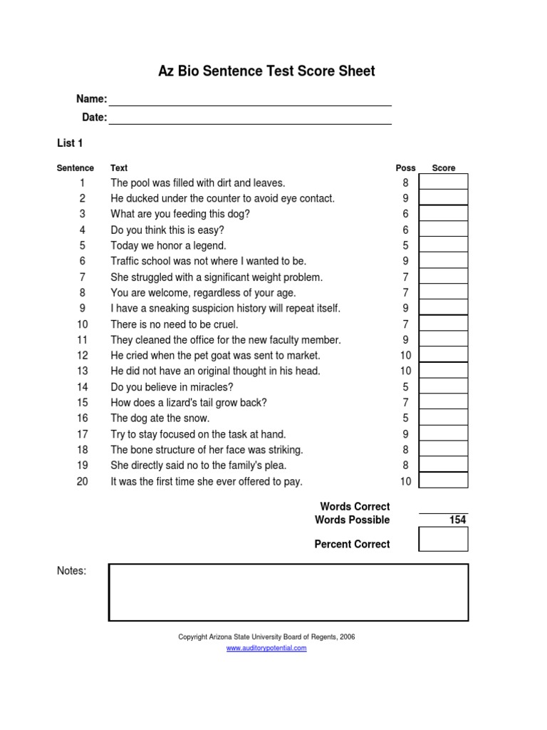 az-bio-sentence-test-score-sheet-name-date-list-1-pdf-nature