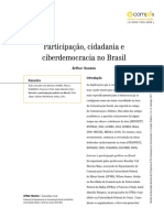 Participação, Cidadania e Ciberdemocracia No Brasil