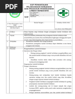 Download Spo Pemantauan Pelaksanaan Kebijakan Prosedur Penanganan Limbah Berbahaya by Husna Chusney SN318792395 doc pdf