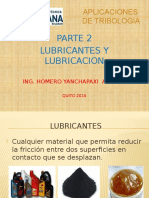 Lubricantes y Lubricacion