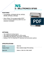 7MH7156 Siemens Milltronics SF500 Integrators