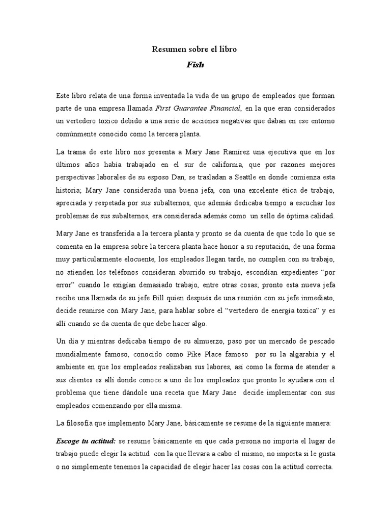 Resumen del libro 