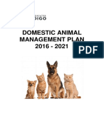 20160713 Domestic Animal Management Plan 2016-2021 13 July 2016
