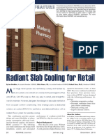 Radiant Slab Cooling for Retail