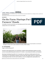 On the Farm_ Startups Put Data in Farmers’ Hands