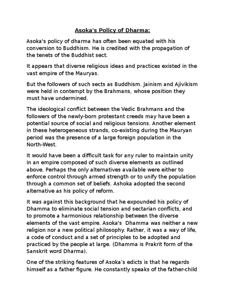 Asoka Ashoka Religious Belief And Doctrine