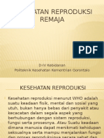 Kesehatan Reproduksi Remaja