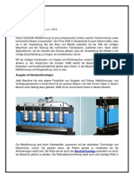 Richtmaschine in Der Metallformung