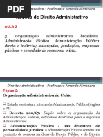 Dto. Adm. Aula 2 - Técnico Senado