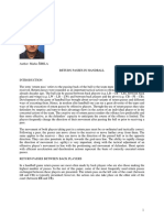 Pase de Retorno en Balonmano. Marko Sibila PDF