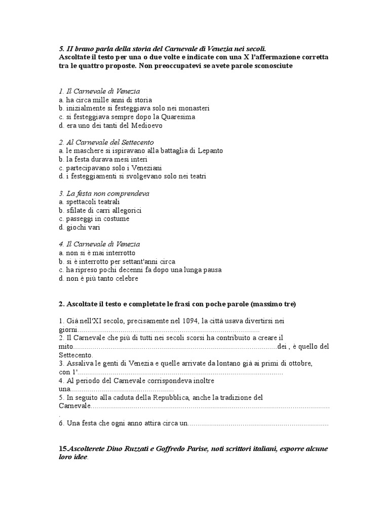 5 15 Ascolto Pdf