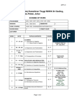 SCHEME OF WORK Num1032