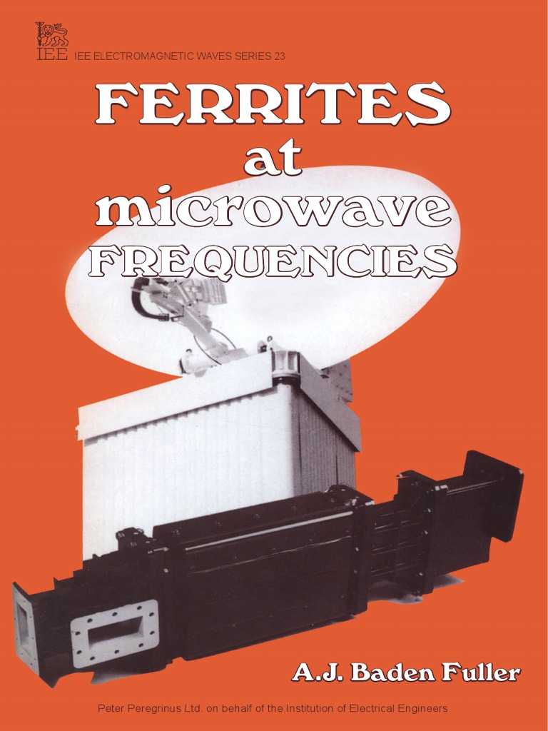 Ferrite at Microwave Frwquencies | PDF | Ferromagnetism | Magnetism