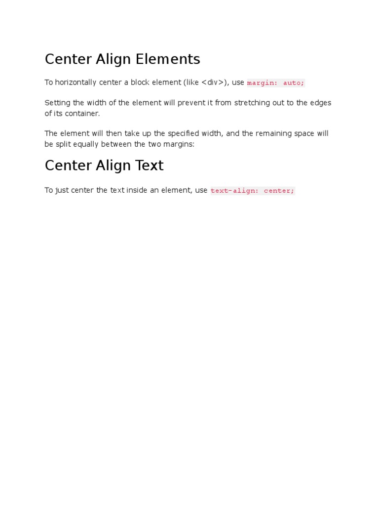 margin auto text align center