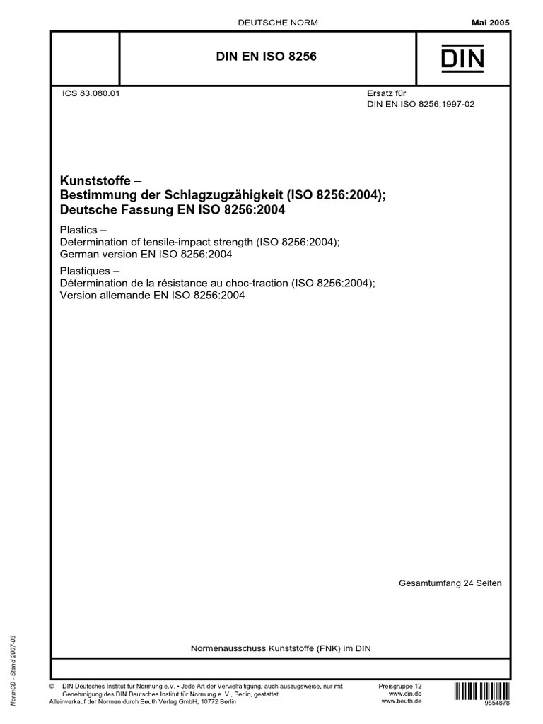 DIN EN ISO 4892-2 GERMAN