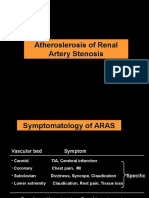 Atheroslerosis of Renal Artery Stenosis