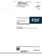 ISO2768 - 1 - Linear and Angular Tolerances PDF