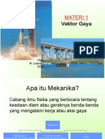 Pengenalan Vektor Gaya