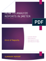 How to Analyze Reports in j Meter