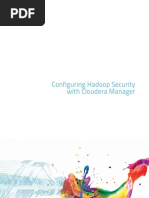 Configuring Hadoop Security With Cloudera Manager