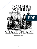 Shakespeare a Comedia Dos Erros
