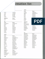 Word list formation