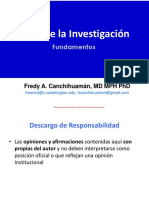 L01. Etica de La Investigacion. F Canchihuaman