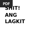 Anong Paki Mo Sa Longhair Ko