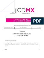 Gaceta Oficial CDMX