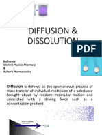 Lecture - 1 Diffusion & Dissolution