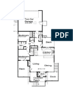 Plano de Casas Hermosa Fachada