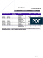 Account Activity Statement Nov 2016